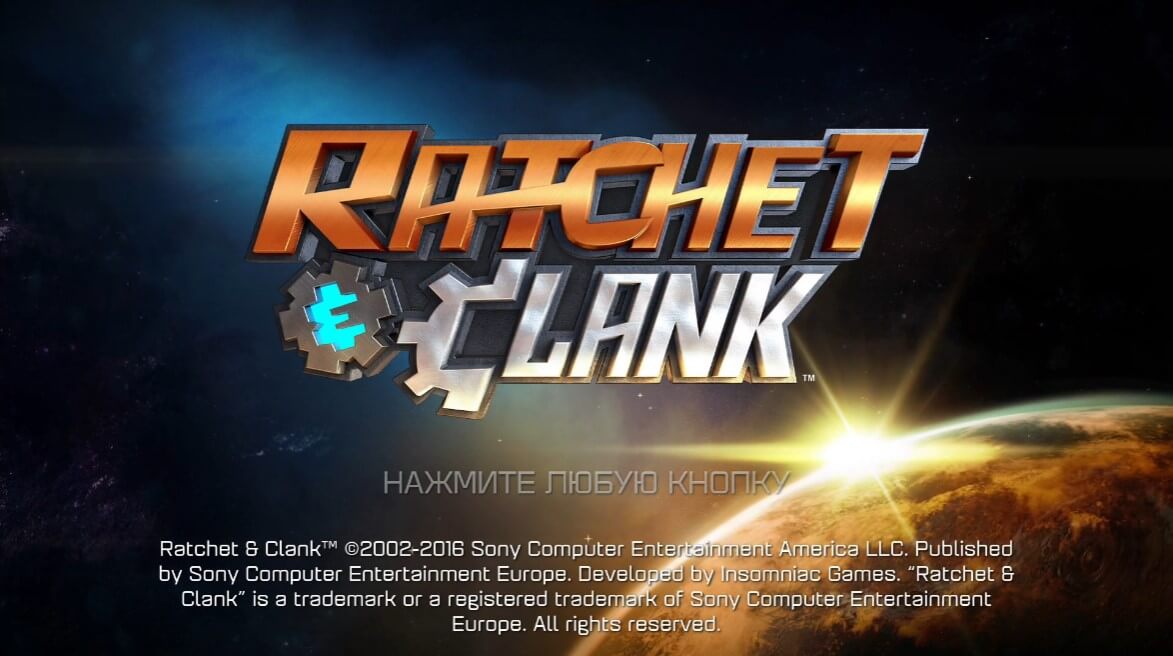 Ratchet and Clank Remake - геймплей игры на PlayStation 4